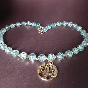 Yeşil Necef Taşı Kolye